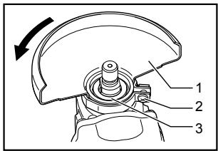 MAKITA GA6020C - For tool with locking screw type wheel guard - 1