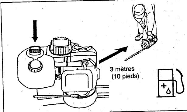 MAKITA HR7610 - PRECAUTIONS A OBSERVER AVANT LE DEMARRAGE - 3