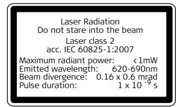 MAKITA LD100P - Precautions: - 2