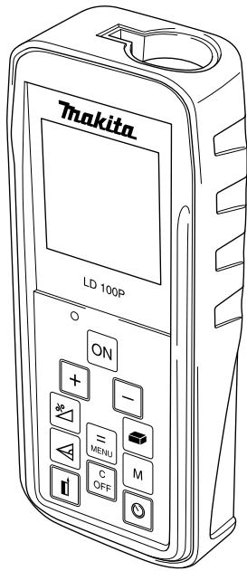 MAKITA LD100P - INSTRUCTION MANUAL Laser Distance Measure - 1