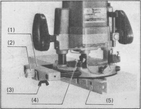 MAKITA 3612BRA - Guide de coupe droite (accessoires option) - 2