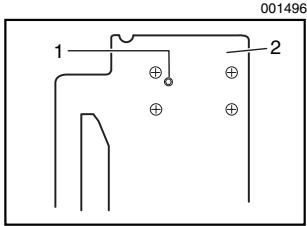 MAKITA 5007F - Réglage de précision pour les coupes de 90^ (coupees à angle droit) - 1