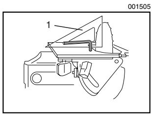 MAKITA 5007F - Réglage de précision pour les coupes de 90^ (coupees à angle droit) - 2
