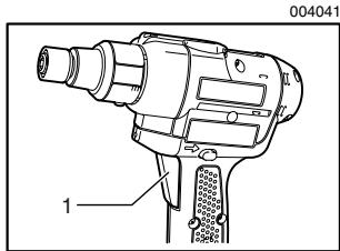 MAKITA BFH090 - Accionamento del interruptor - 1