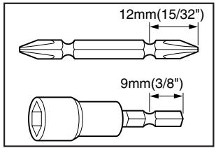 MAKITA BFH090 - Installing or removing driver bit or socket bit - 1