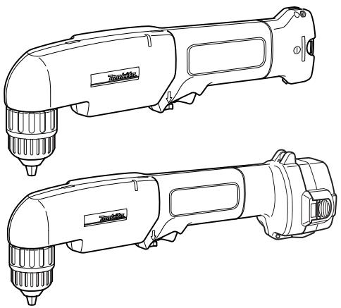 MAKITA DA312D - Cordless Angle Drill Perceuse d'angle sans fil Taradro Angular - 1