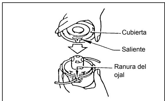 MAKITA DBC260U - Reemplazo del hilo de nylon - 9