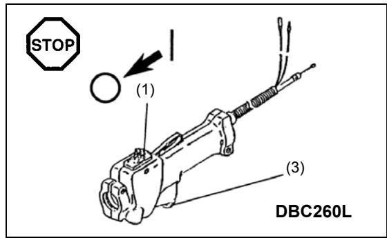 MAKITA DBC260U - Arrêt - 2