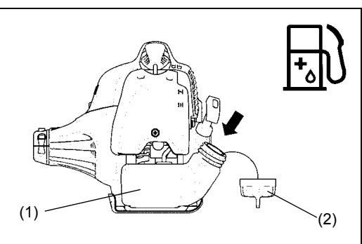 MAKITA DBC260U - Armazenamento de combustivel - 8