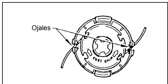 MAKITA DBC260U - Reemplazo del hilo de nylon - 8