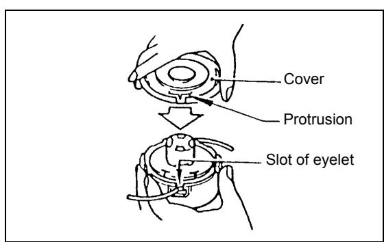 MAKITA DBC260U - Replacing the nylon cord - 9