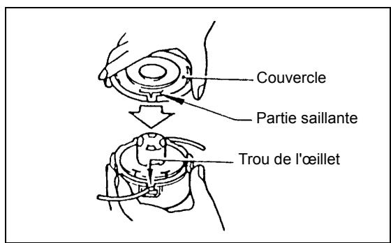 MAKITA DBC260U - Remplacement du fil en nylon - 9