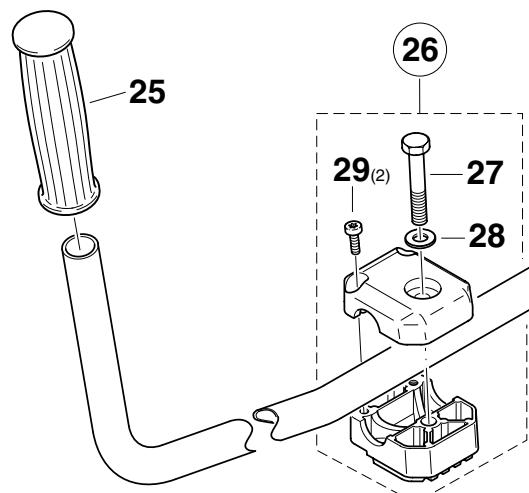 MAKITA DBC3300 - Liste de pieces détachées - 6