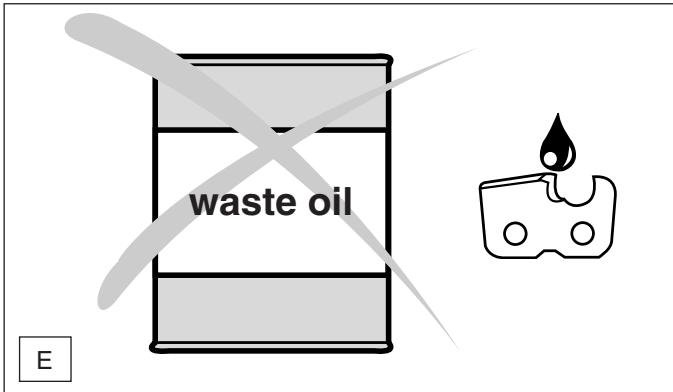 MAKITA DCS401 - Important note on bio-degradable chain oils - 1
