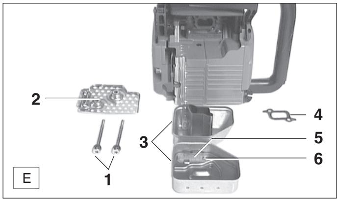 MAKITA DCS401 - Changement / nettoyage du pare-étincelles - 1