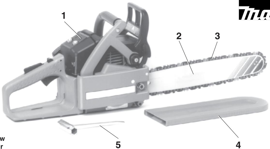 MAKITA DCS401 - MAKITA DCS 340, DCS 341, DCS 400, DCS 401 - 1