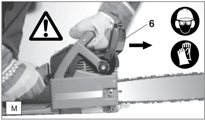 MAKITA DCS401 - Arrête le moteur - 2