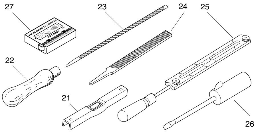 MAKITA DCS401 - Extract from the spare parts list - 3