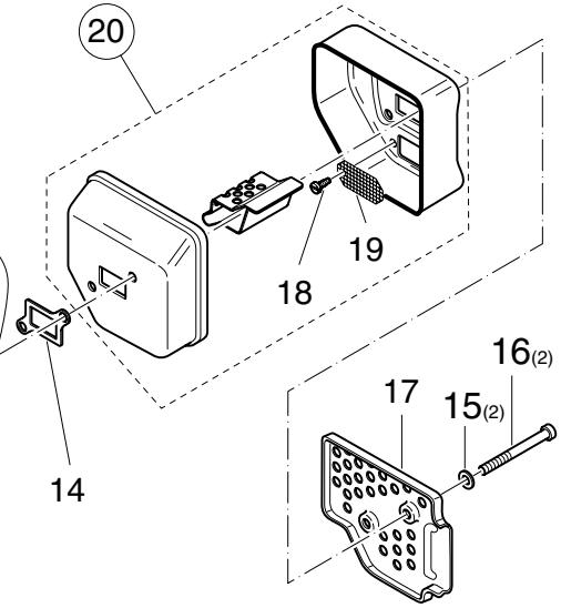 MAKITA DCS401 - pcs. Désignation - 1
