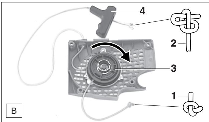 MAKITA DCS520I - Montage du carter du ventilateur - 3