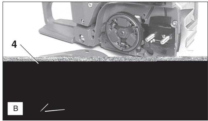 MAKITA DCS520I - Montage du guide et de la chaîne de sciage - 7