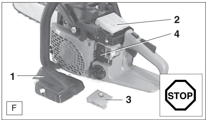 MAKITA DCS540 - Cleaning the air filter - 1