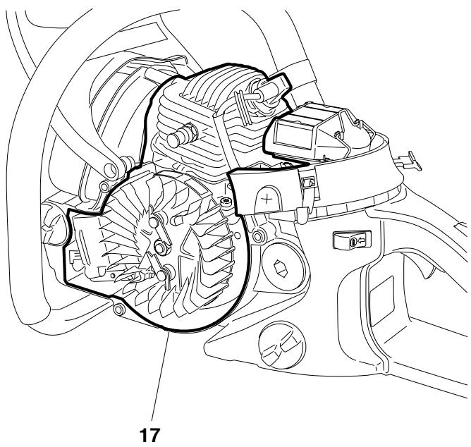 MAKITA DCS6400 - Nettoyage de l'espace cylindre - 5