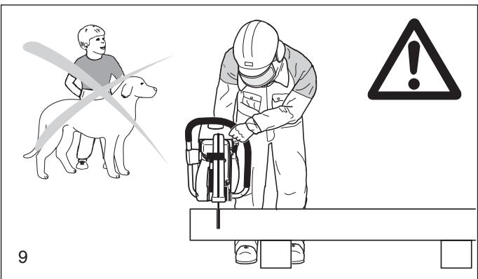 MAKITA DPC7341 - Mise en route - 5