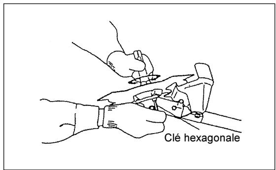 MAKITA EM4251 - Pour EM4250/EM4250CA avec clé hexagonale étant toujours en place. - 1