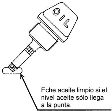 MAKITA EM4251 - Punto 1 de reabastecimiento de aceite: bayoneta de aceite - 1
