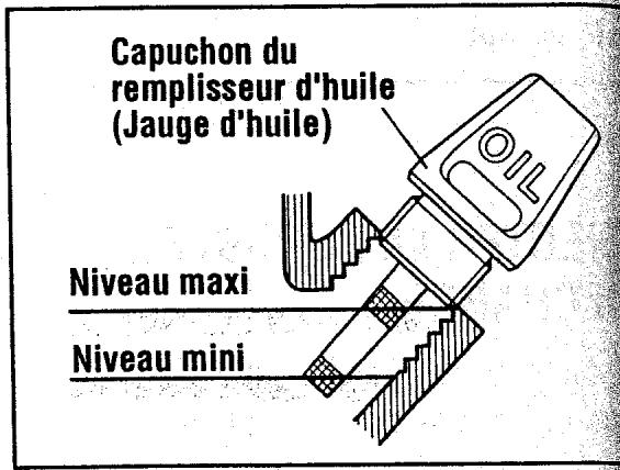 MAKITA EW120R - CONTROLE DU NIVEAU DE L'HUILE - 2
