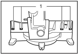MAKITA LS1030N - Adjusting the cutting angle - 1