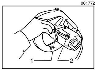 MAKITA LS1030N - Réglage de l'angle de coupe - 1