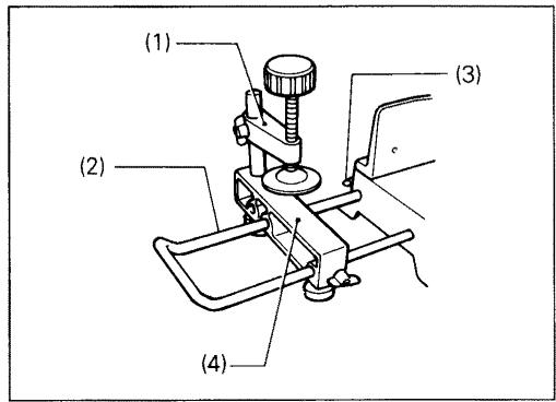 MAKITA LS1045 - Installation des servantes et de l'ensemble de support (accessoires en option) - 1