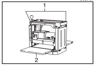 MAKITA 2012NB - Movement and transport of planer - 1