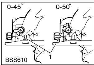 MAKITA BSS610 - Bevel cutting - 2