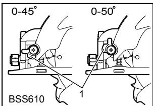 MAKITA BSS610 - Corte en bisel - 2