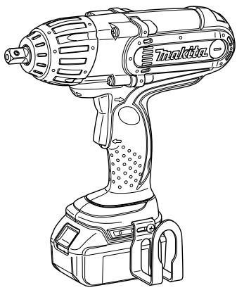 MAKITA BTW450 - Cordless Impact Wrench Boulonneuse sans fil Llave de Impacto Inalámbrica - 1