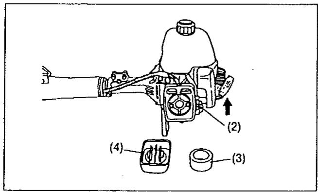 MAKITA MS4200 - Nettoyage du filtre à air - 3