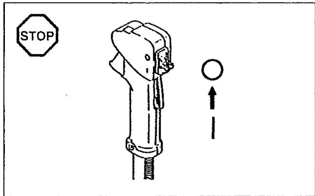 MAKITA MS4200E - Arrêt du moteur - 3