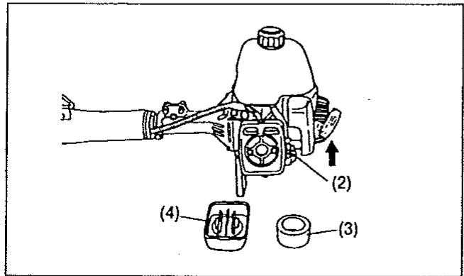 MAKITA MS4200E - Nettoyage du filtré à air - 3