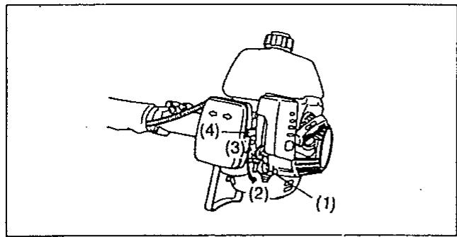 MAKITA MS4200E - Arrêt du moteur - 1