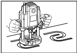 MAKITA RP2301FC - Guide de gabarit (accessoire en option) - 1