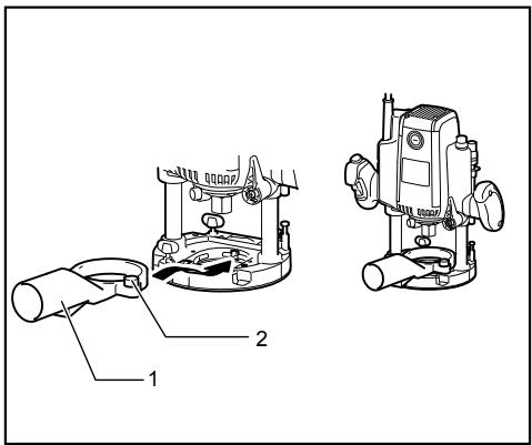 MAKITA RP2301FC - Dust nozzle set (Accessory) - 1