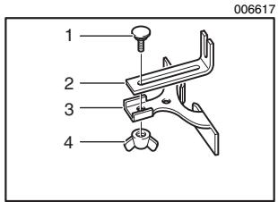 MAKITA 3709 - Straight guide (optional accessory) - 2