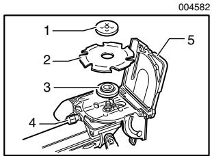 MAKITA 3901 - Pose et dépose de la lame - 1
