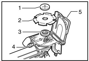 MAKITA 3901 - Extracción e instalación del disco cortador - 1
