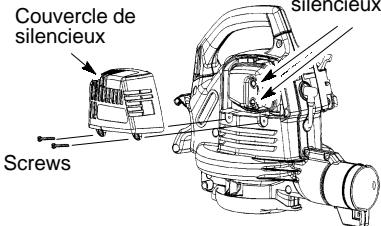 MCCULLOCH BVM 250 - Verifiez les VIS de montage du silencieux - 1