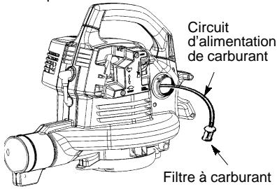MCCULLOCH BVM 250 - Reemplacer le filtre a carburant - 1
