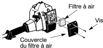 MCCULLOCH TRIMMAC 210, 21CC - NETTOYAGE DU FiltRE A AIR - 1